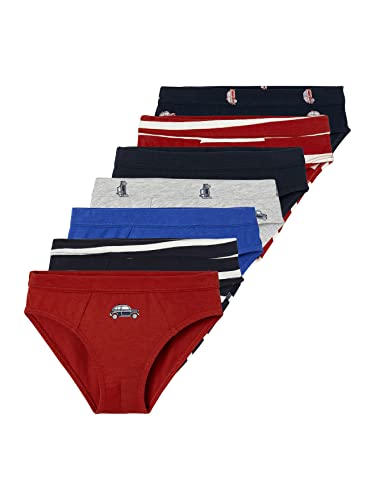 Lot De 3 Slips Garçon Cars Disney – 100 % Coton Doux Et Confortable – Tailles 2-8 Ans (Officiel)