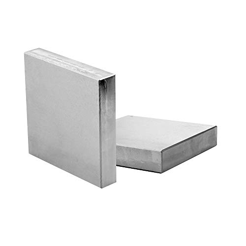 Oudtinz Steel Bench Block 4"x4" Flat Anvil Jewelers Tool Metal Bench Block for Jewelry & Stamping (4''x4''x3/4'') - Image 4