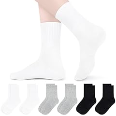 6 Pairs Black & White & Navy