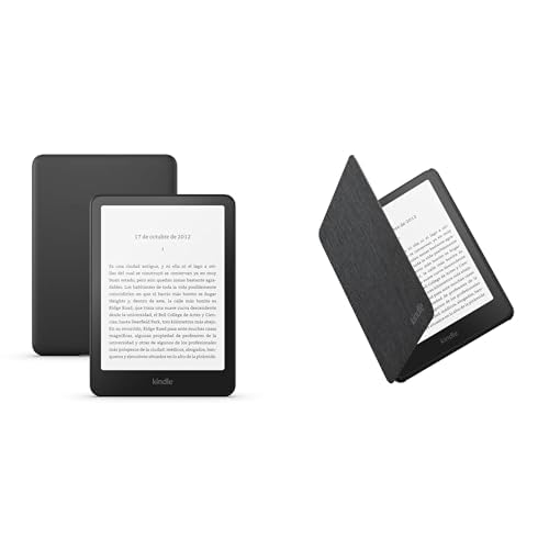 Amazon Kindle Paperwhite (2024 Release) | 16 GB | Sin publicidad + Funda Tela
