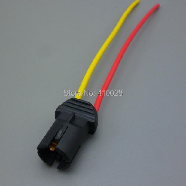 shhworldsea LED T10 Socket, T10 Soft Bulb Holder 50pcs/lot