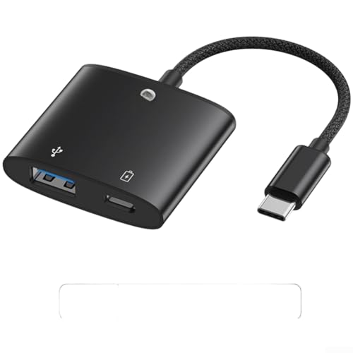 Lector de tarjetas USB C para adaptador SD TF de 5 Gbps de alta velocidad para convertidor OTG con carga PD de 60 W para portátil (B)