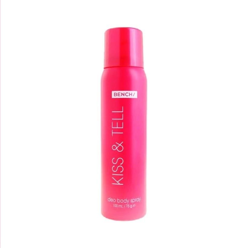 BENCH DEO BODY SPRAY - KISS & TELL - 100ML : Amazon.ae: Beauty