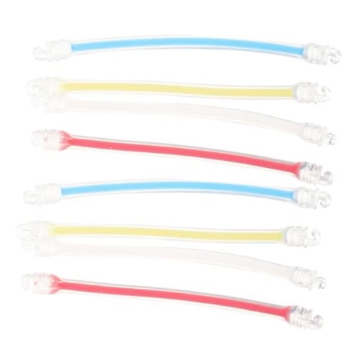 Toddmomy 8pcs Tennis Racket Dampener 's Tennis Accessory Silicone Dampeners for Racket -on Decorative