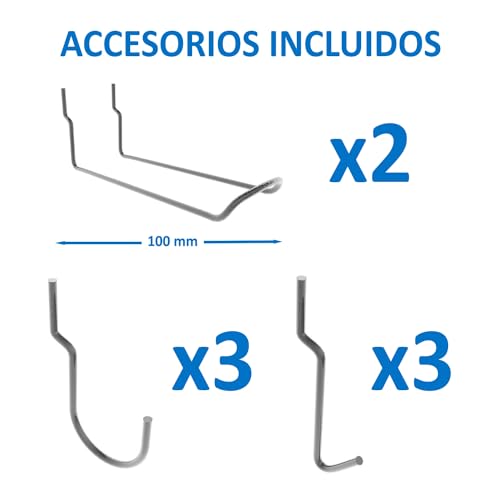SimonRack Pannello Portautensili in Metallo