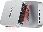 ACEMAGIC Mini PC Windows 11 Pro,Intel Core i5-12600H (up to 4.5GHz), 16GB DDR4 RAM,512GB PCIe3.0 SSD, Intel Iris Xe Graphics, 4K Triple Screen, WiFi 6, BT 5.2, for Office/Home/Light Gaming/Streaming