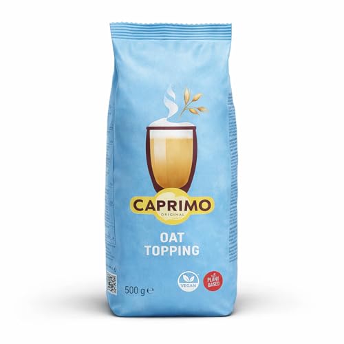 Caprimo Oat Drink Powder 100% Plant Based Creamy Oat Milk Powder for Coffee Tea & Hot Drinks (Pack of 1 Total 500 Grams) - Oat Topping Gluten Free Lactose Free Dairy & Soy Free Vegans
