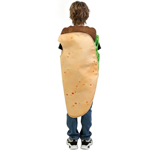 Disfraz de taco para niños divertido para Halloween miniatura 4