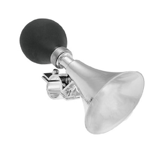 Bicycle Air Horn Bugle Trumpet - Silver Tone-picture-25