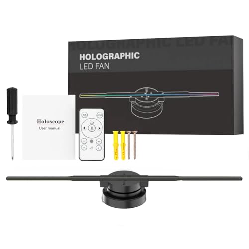 Yominerr Proyector Holográfico 3d Wifi, Ventilador Con Reproductor Holográfico 352led Para Imagen, Tienda De Vídeos, Bar, Fiesta, Publicidad, Pantalla, Enchufe Europeo Yominerr Proyector Holográfico 3d Wifi, Ventilador Con Reproductor Holográfico 352led Para Imagen, Tienda De Vídeos, Bar, Fiesta, Publicidad, Pantalla, Enchufe Europeo