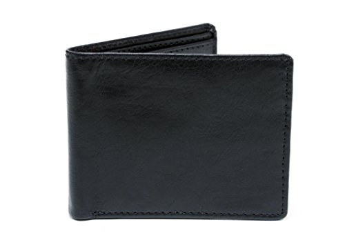 ASHLIN® RFID Blocking Men's Wallet 100% Genuine Full Grain Leather Extra Capacity Multi-card TRAVEL 16 card pockets lined currency compartment [RFID756-18-01]3