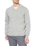 [Amazon Essentials] プルオーバー ニット Vネック メンズ ヘザーライトグレー XL