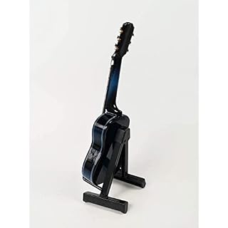 ALANO Modèle de Guitare Miniature Bleu Ornements d’instruments de Musique décoration de la Maison (G-N-10) - Les Beatles, Paul McCartney, John Lennon, RIngo Starr, George Harrison ALANO Modèle de Guitare Miniature Bleu Ornements d'instruments de Musique décoration de la Maison (G-N-10) – Image 4