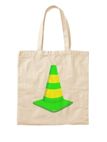 Sac fourre-tout écologique en forme de cône de signalisation réutilisable