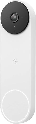 Miniatura 3 de Google Nest Doorbell - Batería de timbre inteligente inalámbrico, visión en vivo HD, visión nocturna, detección de movimiento, audio de 2 vías,