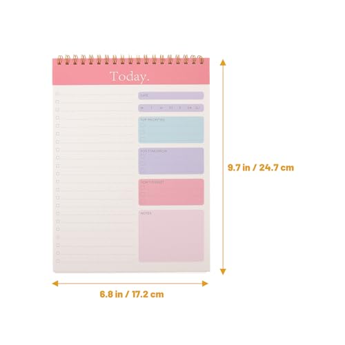 Bloc-notes Planificateur de Bureau 3 pièces Agenda Journalier