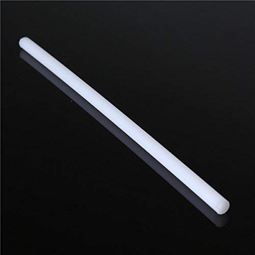 Asta In Acetale Bianco - Diametro 50mm X 300mm, Qualità A