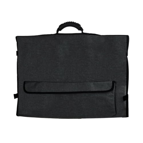Vocdikficy Estuche De Transporte para Monitor, Bolsa Protectora para Monitor, Bolsa para Monitor De Computadora con Bolsillos, Color Negro