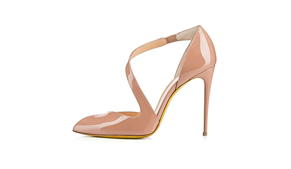 Patent leather nude shoes Clearance