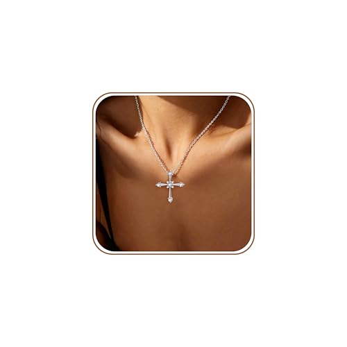 Dainty Cross Necklace for Women 1