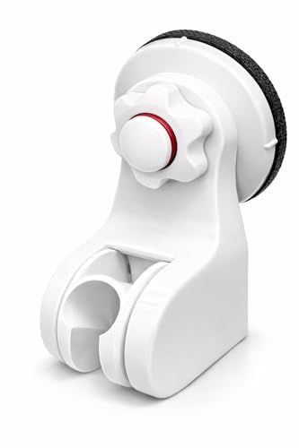 Pump&fix 45 Degrees Adjustable Handheld Shower Head Holder Suction Cup Wall Mount Bracket