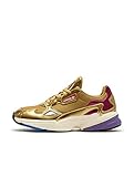 sneaker gold glitter Sohlenmaterial: Gummi. adidas Damen Falcon W Fitnessschuhe, Gold (Dormet/Dormet/Casbla 000), 38 EU