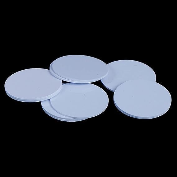ntag215 tag nfc pusta karta pcv o średnicy 25 mm kompatybilna z Amiibo i Tagmo (opakowanie 10 sztuk)