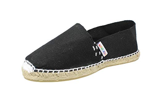 Alpargatus  Espadrillas Classica Piatta, Uomo Nero Size: 45 EU