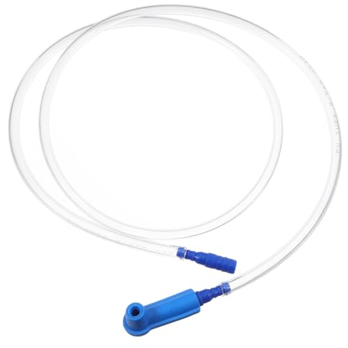 Image of UKCOCO 4.1Ft Brake Bleed Hose Kit with Valve for One-Person Brake Fluid Replacement and Automotive Bleeder Tool
