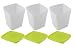 Arrow Home Products 00044 1-Quart Freezer Containers, 3-Pack