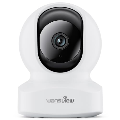 wansview 2K Caméra Surveillance WiFi pour Bébé/Animal de...
