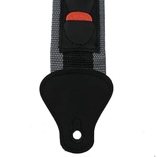 Create idea Sangle de Guitare Nylon Guitar Pick Holder avec 3 Médiators pour Guitares Acoustique Électrique Noir - Les Beatles, Paul McCartney, John Lennon, RIngo Starr, George Harrison Create idea Sangle de Guitare Nylon Guitar Pick Holder avec 3 Médiators pour Guitares Acoustique Électrique Noir – Image 4