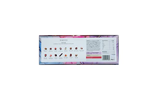 Martin’s Chocolatier For Mum Signature Collection - Belgian Luxury Chocolate Gift Box, 30 Pieces Milk Dark White Assorted Pralines & Truffles, 420g