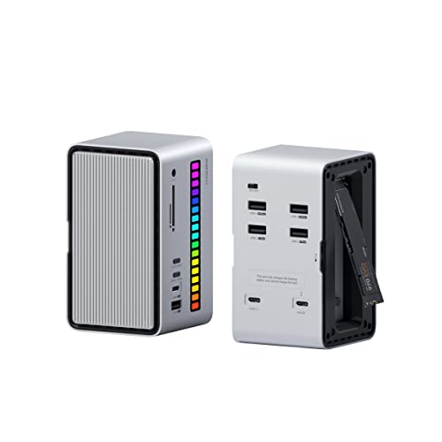 Hub USB-C Hagibis adaptateur Type C avec fente SD pour ordinateur