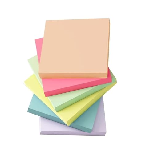 Bloc-notes index en 6 couleurs, accessoires de bureau de papeterie épurée