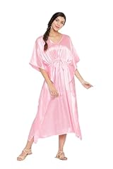 Crystal Rose Solid Kaftan