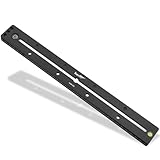 Haoge HQR-350 350mm Multi-purpose Dual Dovetail Long Quick Release Extender Rail Sliding Plate for Camera Tripod Ballhead Clamp fit Benro Arca Swiss Sunwayfoto