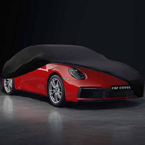 Image of Indoor Full Car Cover Compatible with Porsche 911 992 991 997 996 Series (1999-2026) & Boxster Cayman 718 981 987 986 Series (1996-2026), Dustproof All Weather Protection