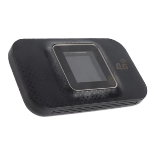 Image of Dpofirs 4G Portable WiFi Hotspot Router with 1.44in Color Screen, 3650mAh Battery, Micro SIM Card Slot for Travel, Laptop, & Mobile Device Internet (Black)