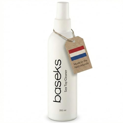 baseks Toy Cleaner für Sexspielzeug 200 ml - Toycleaner Antibakteriell Spray für Hygiene - Desinfektion Reinigungsspray - Vegan & Parfümfrei Pflege & Hilfsmittel