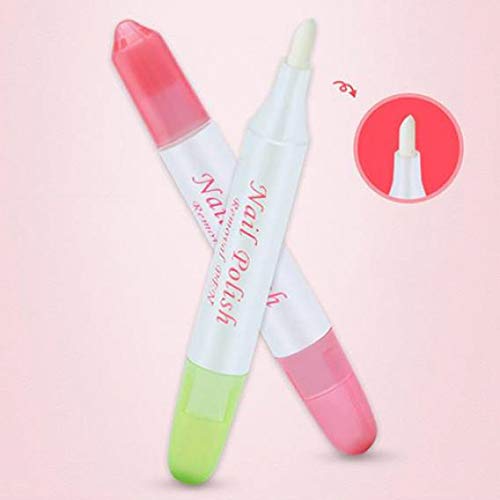 Jys365 1 Pc Women Nail Art Polish Corrector Pen Remover Mistakes Cleaner With 3 Tips #TOP3