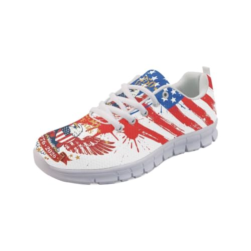 Image of GIFTPUZZ Mens Lace Up Athletic Trainers Running Sneakers Wedge Breathable Gym Lightweight Sports Tennis Shoes