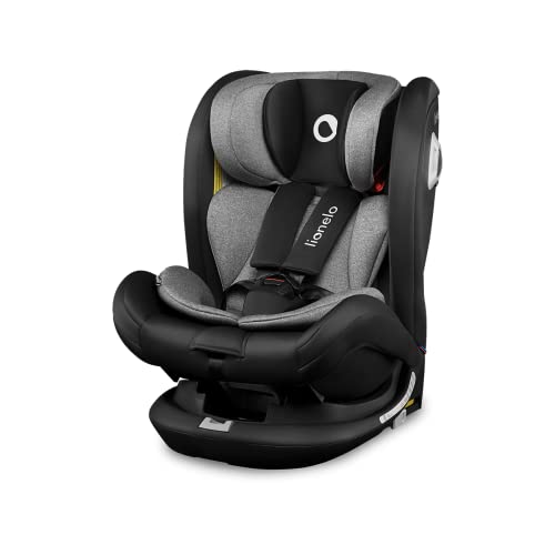 LIONELO Bastiaan RWF siege auto bébé de la naissance à 36 kg, groupe 0 1 2 3, Isofix, Top Tether, rotation à 360 degrés, protection latérale, inserts de réduction
