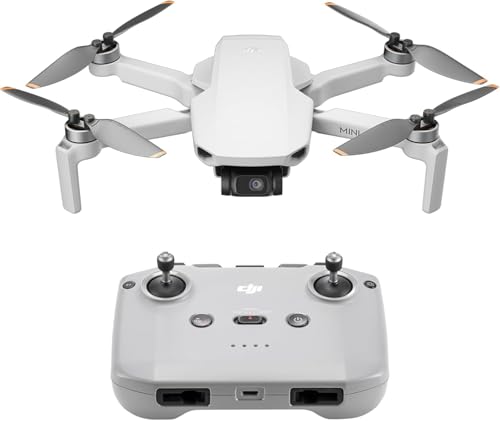 DJI Mini 4K, Drone Caméra 4K UHD, Moins de 249 g, Stabilisation de la Nacelle à 3 Axes, Transmission Vidéo sur 10 km, Retour Auto, Résistance au Vent, Temps de Vol max. de 31 min, C0, QuickShots
