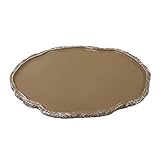 UEETEK Reptile Water Dish Reptile Feeding Plate : Resin Reptile Water Bowl Reptile Food Dish for Snakes Turtles Lizards, 7 x 5.5 x 0.3 inch