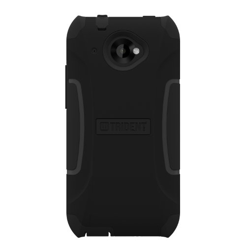 Trident Aegis Series Case For Htc Zara/Desire 601 - Retail Packaging - Black #TOP1
