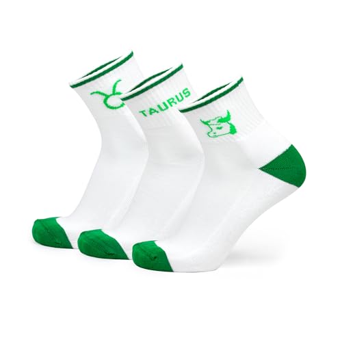 Zodiac Socks for Women & Men, Astrology, Birthday Gift, Novelty Socks, Gift for Him, 3 Pair