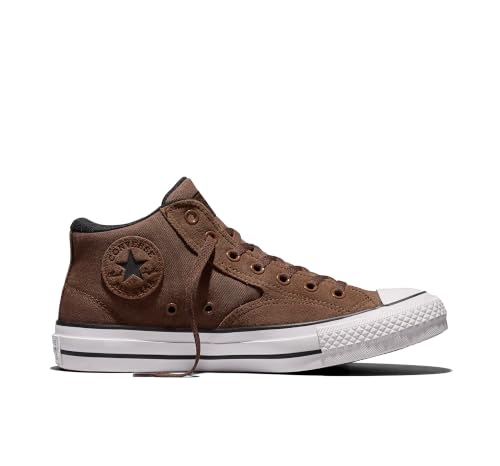 Image of Converse, Unisex, Chuck Taylor All Star Malden Street Mid Top Sneakers, Heavy Duty Brown /Black /White, Men's 12, Women's 14 Medium
