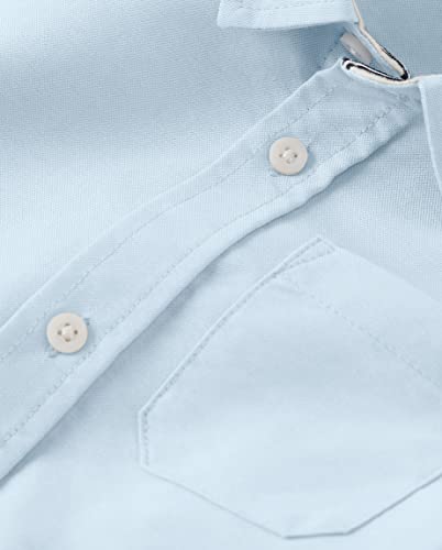 Gymboree Boys And Toddler Long Sleeve Button Up Dress Shirts, Cloudless, 5T #TOP1
