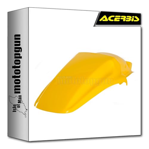 Plastique cassé ? Changez pour le garde-boue arrière jaune Acerbis Suzuki RM 125 1995